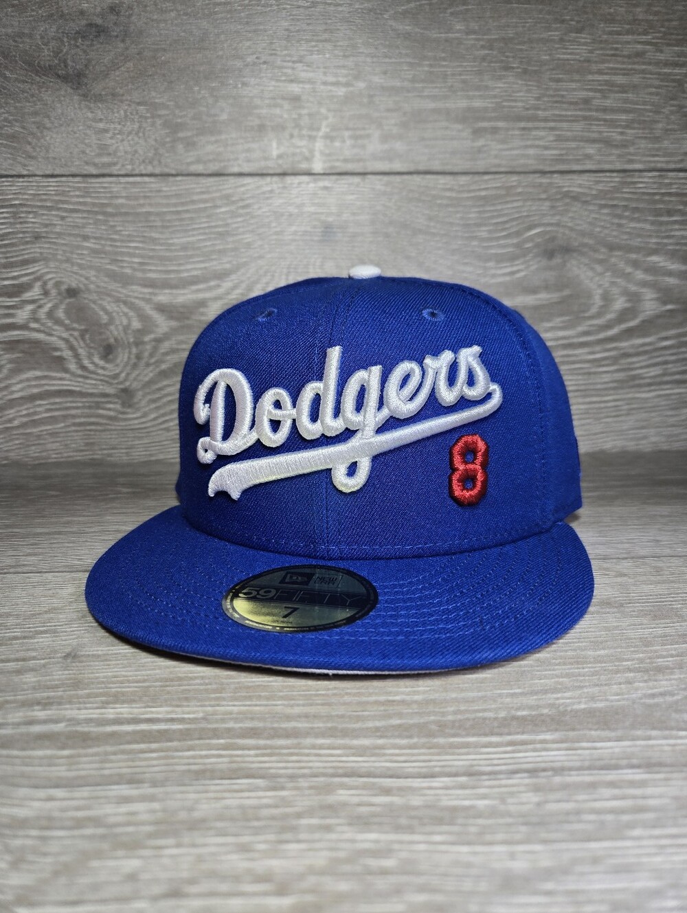 Los Angeles Dodgers X Kobe Bryant GR8NESS PACK New Era 59Fifty Fitted Hat Size 7